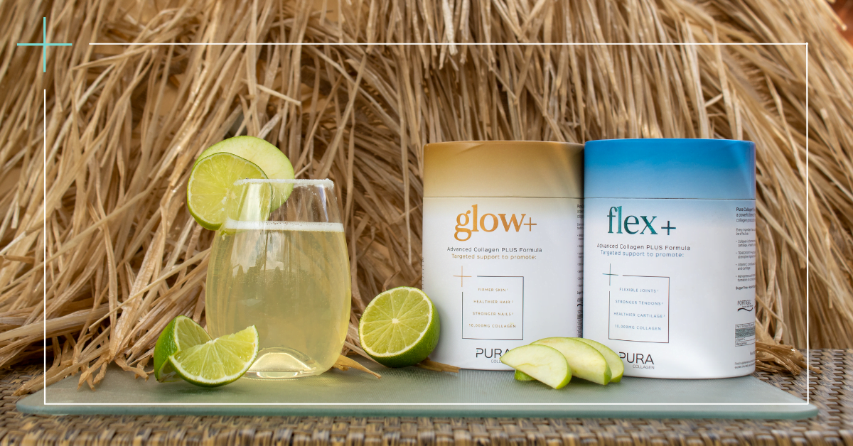 Frozen Collagen Apple Margarita