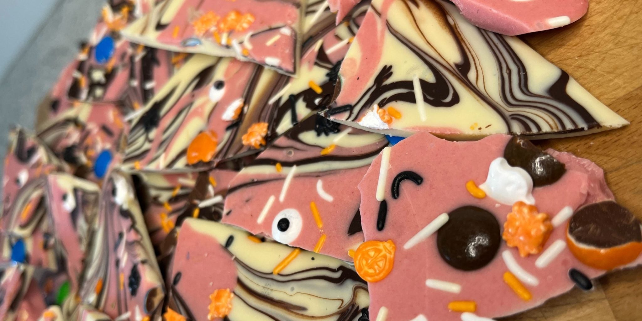 Halloween Chocolate Bark