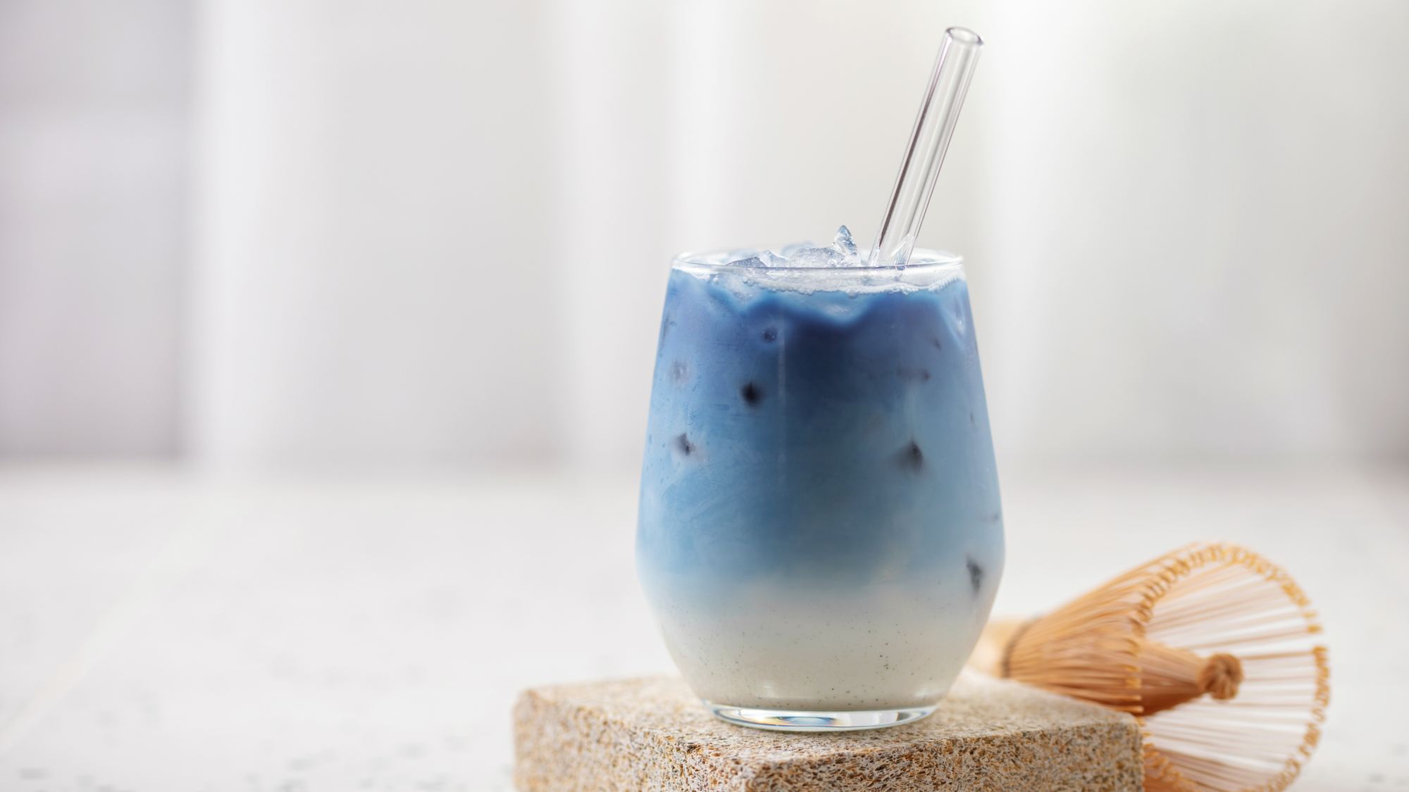 Flex+ Blue Matcha Latte
