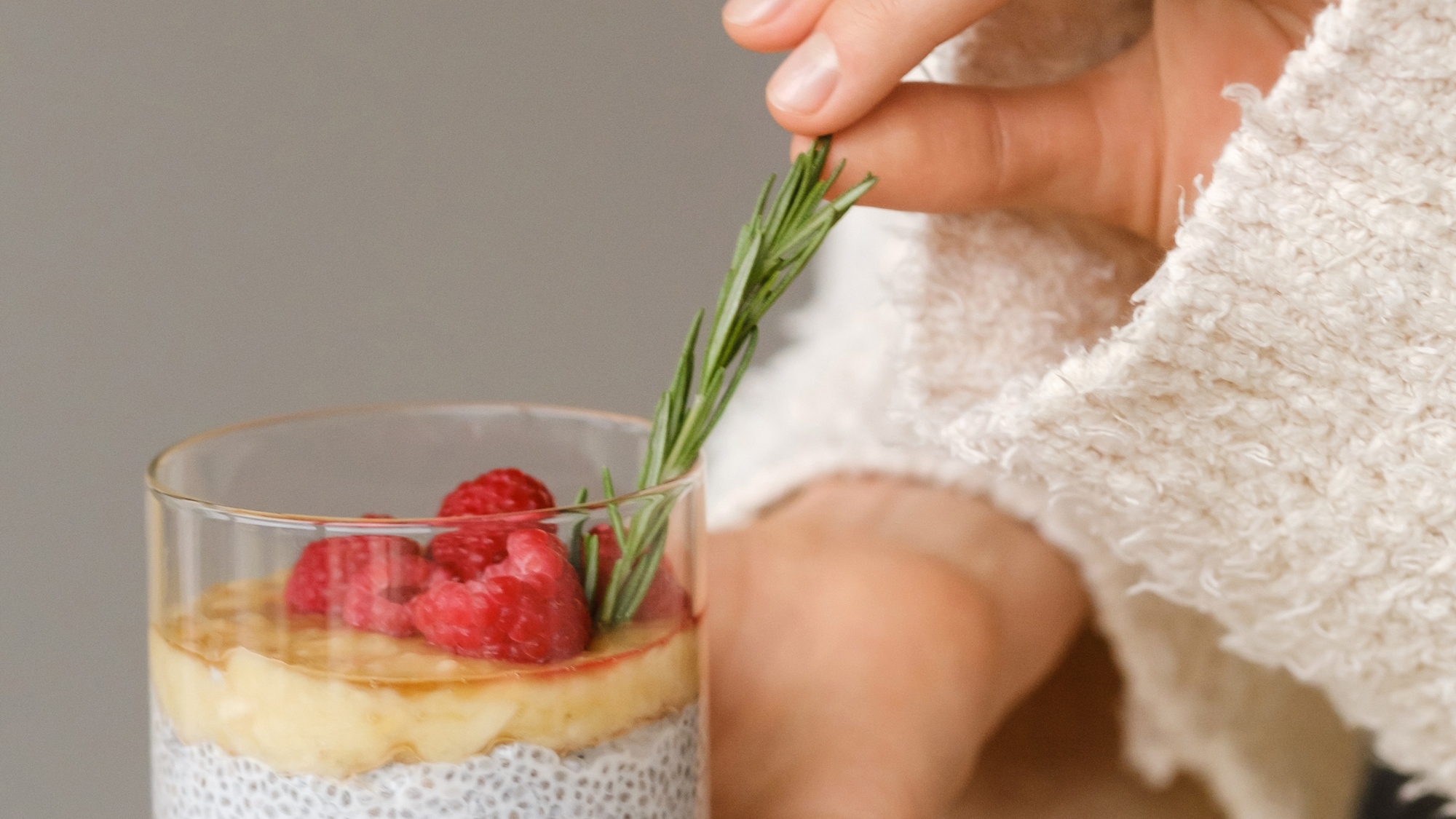Flex+ Raspberry & Lemon Collagen Chia Pudding