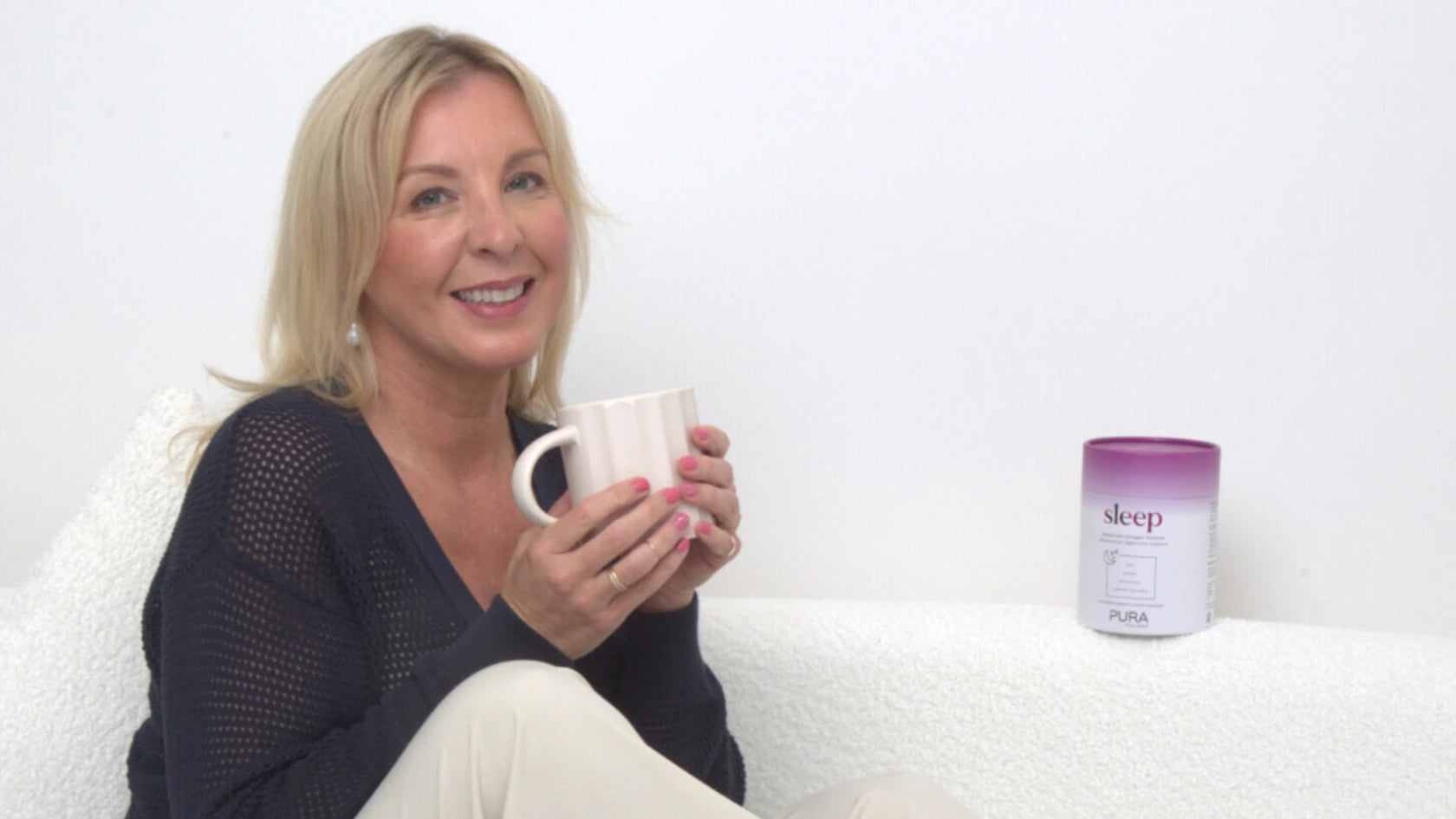 pura founder Jennifer Mo next topura sleep collagen