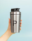 Metal Protein Shaker- 500ml - Pura Collagen